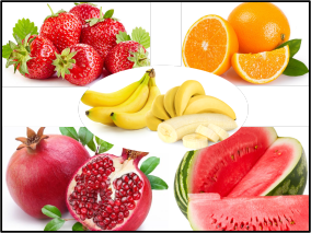 Разнообразие фруктов